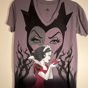 Disney Purple T Shirt Snow White Evil Queen